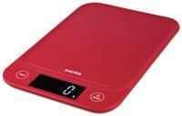 Salter Slim LCD Digital Display Kitchen Scale - Red