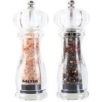 Salter - Contemporary Salt & Pepper Mills - approx. 16.5cm tall - NEW in BOX
