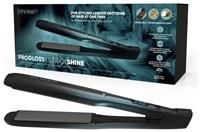 Revamp Progloss Ultra X Shine Ceramic Hair Straightener - Flat Iron w/ Wide Ceramic Ionic Floating Plates, Salon Professional Straightening and Curling for Long, Thick Hair, Ultra Fast Heat Technology