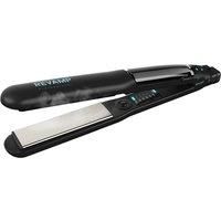 REVAMP Progloss Steam Care Ceramic Hair Straightener - Salon Straightener with Slimline Steam Chamber, Ultra Fast Heat Styling, Versatile Styling, Ceramic Ionic Plates for Frizz-Free, Smooth Results