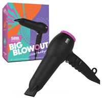 SSB Style Tools - Big Blowout Power 2200W Hair Dryer - Lightweight & Fast Drying, 4 Heat & 2 Speed Settings with Hair Oils Macadamia & Argan Oil for Frizz Ease