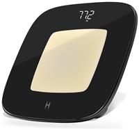 HoMedics glo Essentials Bathroom Scales – Motion-Sensing Night Light, Eco-Friendly Design, 100% Recycled Plastic Base, High-Precision Digital Weight Display, lbs/kgs/st Options, Sleek Tempered Glass