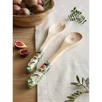 Very Home Fig Set Of 2 Serving Fork/Spoon