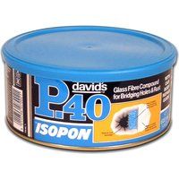 Isopon P40 Fibre Glass Filler 600ml Body Filler For Holes & Rust Body Repair