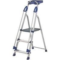 Werner Workstation 3 Tread Aluminium Stepladder