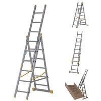 Werner ExtensionPLUS X4 17 tread Combination Ladder