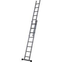 Werner Square Rung Extension Ladder - 2.5m Double