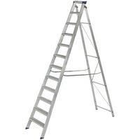 Werner MasterTrade 12 Tread Aluminium Swingback Stepladder