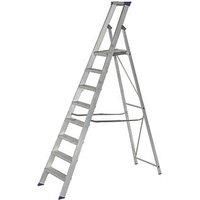 Werner MasterTrade 8 Tread Aluminium Platform Stepladder