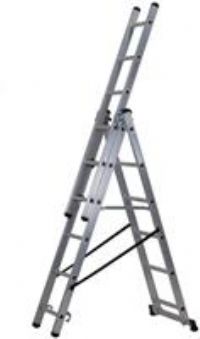 Abru 2101418 4 in 1 Combination Ladder Combi, Silver, One Size