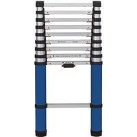 Werner 8703220 Telescopic Extension Ladder 3.2m 11 Rung c/w Stabiliser Bar