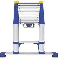 Werner Soft Close Top Grade Aluminium Telescopic Ladder 3.8m (955HA)