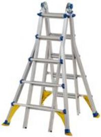 Werner 75065 Multi-purpose Telescopic Combination Ladder-4x5