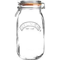 Kilner 3 Litres Round Clip Top Jar Clear