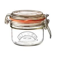 Kilner Round Cliptop Jar  125ml