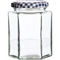 Kilner Hexagonal Twist Top Bottle 250ml, Jar