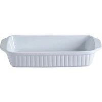 Mason Cash Baking Dish White Ceramic Oven Dish Roasting Dish Food Serving Dish