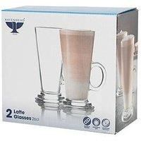 Ravenhead Latte Cappuccino Coffee Tea Glass Drinking Mug Cup