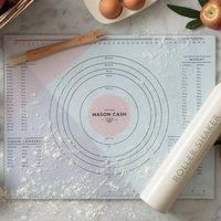 Official licensed Baking Pastry Cooking Kitchen Glass Weights Measures Board