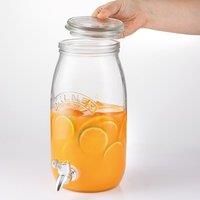 Kilner 0025.008 3 Litre Drinks Dispenser with Gift Box, Glass