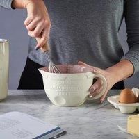 Mason Cash Innovative Kitchen Measuring Jug, Ceramic, Off- White, 20 x 10.5 x 15.5 cm