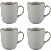 Ripple Effect Stoneware Dinner Set Crockery Dining Plates Bowls Mugs Tableware