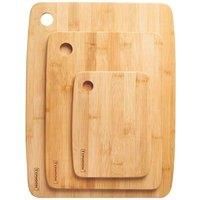 Typhoon 1400.309 Living Chopping Boards, Set of 3, Wood
