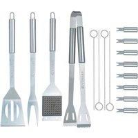 Viners 0302.196 Everyday 16pc BBQ Set, Stainless Steel