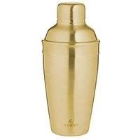 Viners Barware Cocktail Shaker | Professional Bartender Drink Mixer with Gift Box | Brushed Gold Stainless Steel, 500 ml, 200