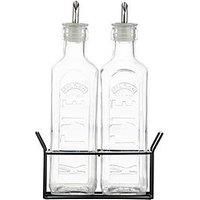 Kilner 0025.028 Set of 2 Oil Infusion Set 0.6L, Glass