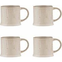 400ml Reactive Mug Cream Stoneware Coffee Hot Latte Cappuccino Drinking Mug