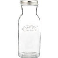 1L Glass Juice & Sauce Bottle Airtight Preserving Dip Storage Container Kilner