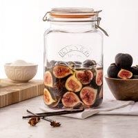 Kilner Clip Top Square Jar 3 Litre