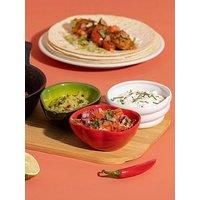 Typhoon World Foods Set of 3 Fajita Bowls
