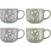 Mason Cash In The Meadow Set Of 4 Mugs 400Ml