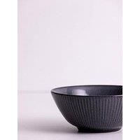 Mason Cash Reactive Linear 16cm Black Bowl