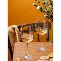 Ravenhead Kings 520ml Set of 4 White Wine Glasses