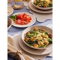 Price & Kensington Daisy Set Of 4 Pasta Bowls S 27Cm