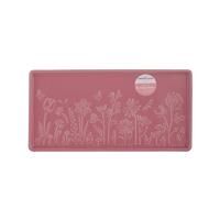 Mason Cash In the Meadow Rectangular Platter 30cm Stoneware Serving Plate, Embossed Floral Design – Ideal for Cakes, Meats, Bread, and Party Nibbles – Microwave & Dishwasher Safe