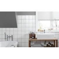 Wickes White Ceramic Wall Tile - 150 x 150mm