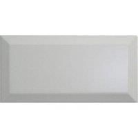 Johnson Tiles Bevel Brick - Gloss Light Grey