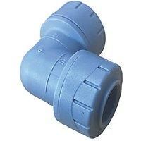Polyplumb 15mm Elbow Push Fit 25 Year Warranty