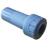 PolyPlumb Plastic Push-Fit Reducing Coupler 22mm x 15mm (571PY)