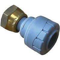 POLYPLUMB STRAIGHTTAP CONNECTR;22MMX3/4