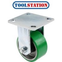 Green Mould-On Poly Steel Hub Fixed 100mm