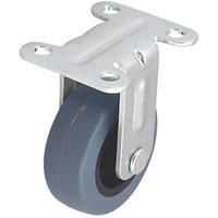 Heavy Duty TPR Fixed Castor 50mm (663KH)