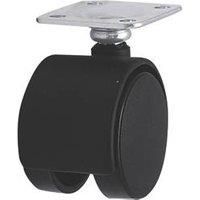 Twin Wheel Swivel Castor 41mm (777KH)