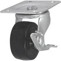 Heavy Duty Braked Swivel Castor 65mm (512KH)