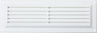 MAP Hardware 923-02 Plastic Louvre Vents, White, 9" x 3"