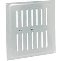 MAP Vents 939-31 Metal Adjustable Vents, Silver, 9 x 9-Inches